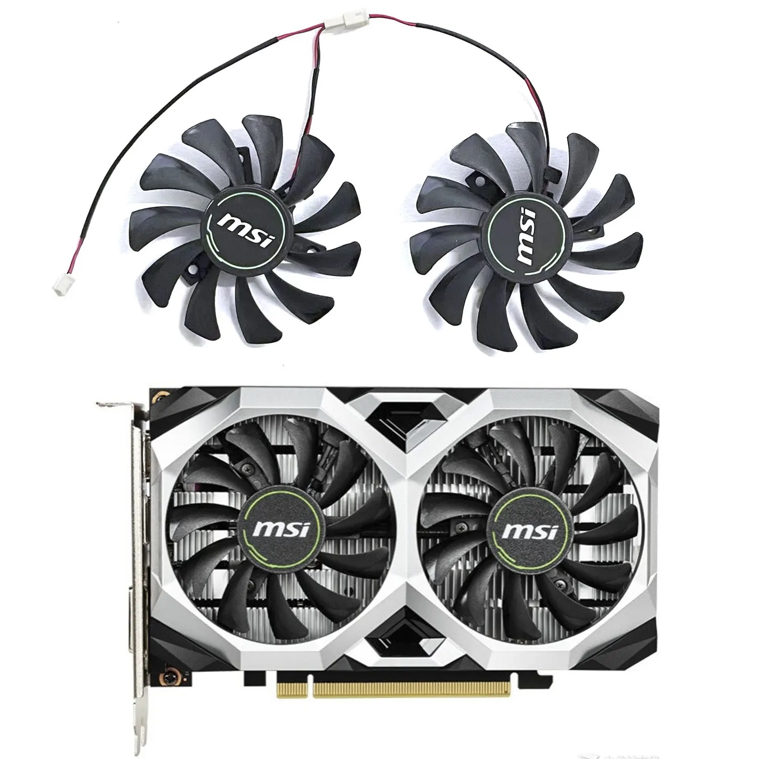 Rtx 4080 Super 16Gb - LZQLY New GPU Fan 2pin 75MM