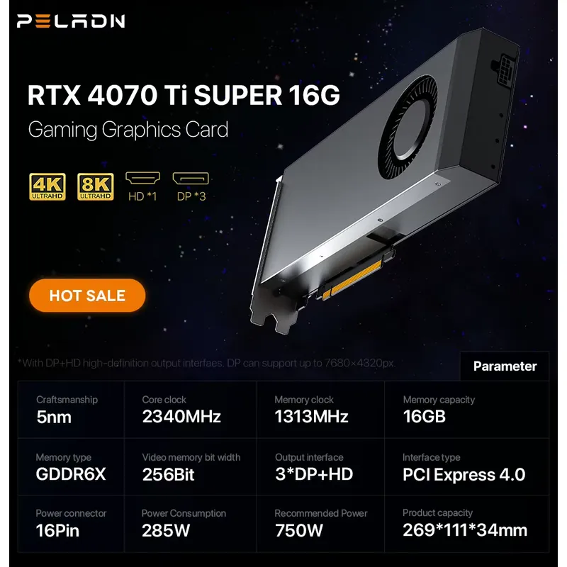Hot Sale Geforce RTX 4070 4070 - Rtx 4070 Ti Super 16Gb recension och pris