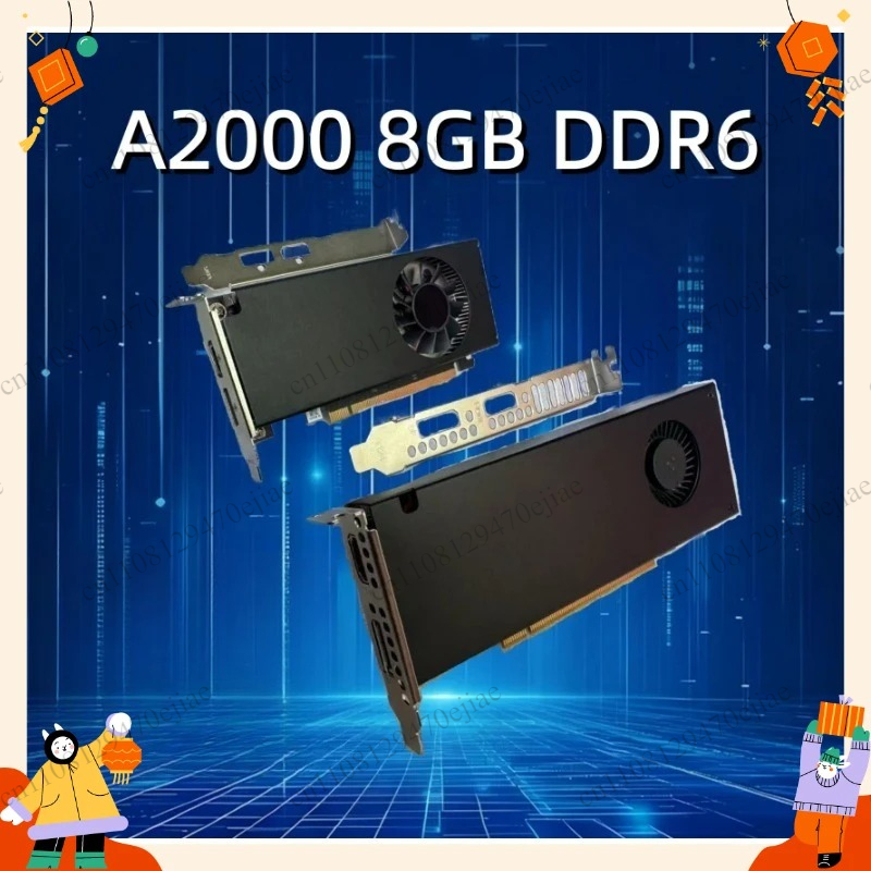 RTX A2000 8GB Professional Gra - Low Profile Workstation Display Card 8Gb recension och pris